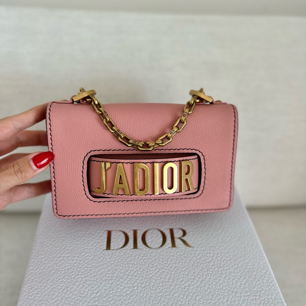 Dior Pink J'Adior Chain Bag